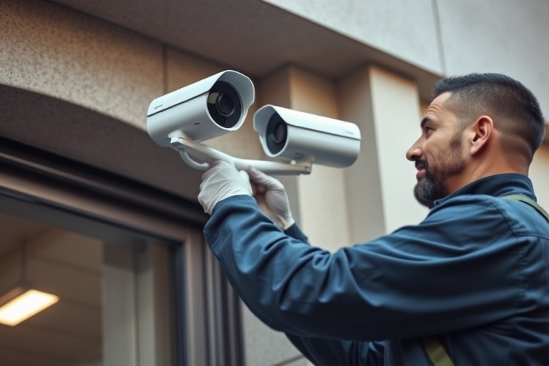 Installatie van een machine vision camera op een productielijn